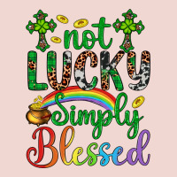 Western St. Patrick's Day Cross Not Lucky Simply Blessed Premium Sweatshirt | Teevron