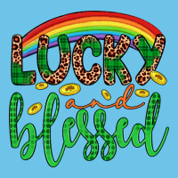 Western St. Patrick's Rainbow Lucky And Blessed Premium Sweatshirt | Teevron