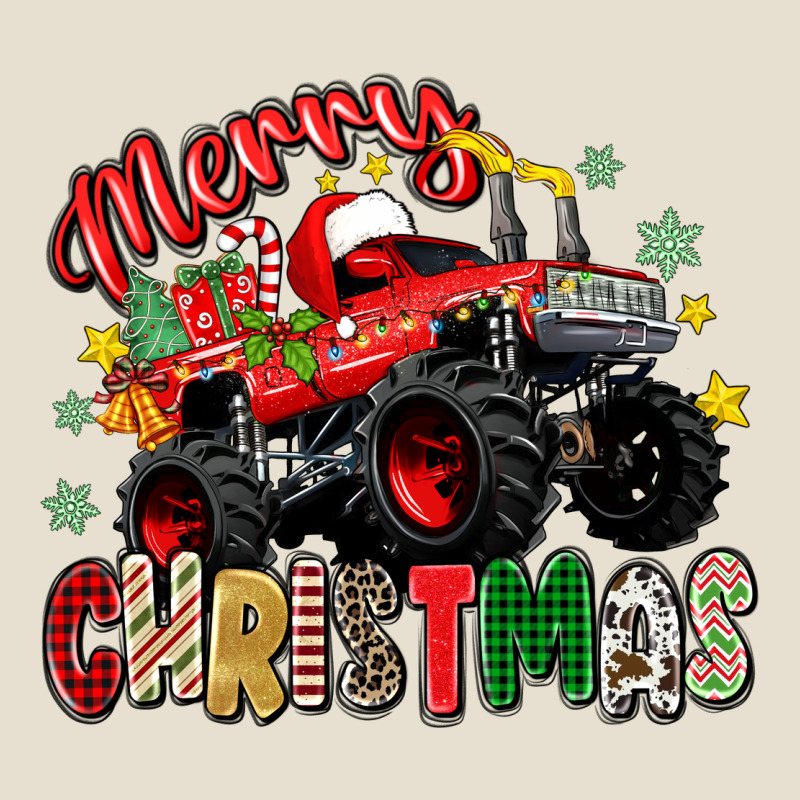 Merry Christmas Truck Urban Heavy Tee by Zillion Design Studio | Teevron