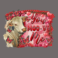 Valentine's Day You Moo Ve Me Charolais Cow Urban Heavy Tee | Teevron