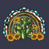 Western Rainbow With Cactus Long Sleeve Tee | Teevron
