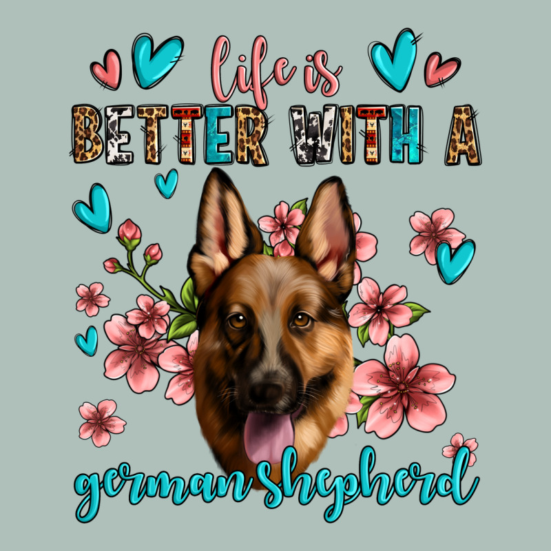 Life Is Better With A German Shepherd Heavyweight Hoodie by Jasminsmagicworld | Teevron
