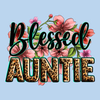 Flowers Blessed Auntie Classic Tee | Teevron
