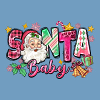 Pink Santa Baby Christmas Urban Heavy Tee | Teevron