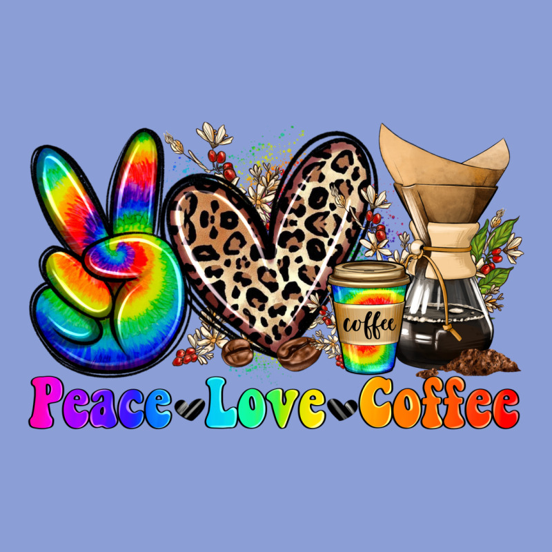 Peace Love  Coffee Long Sleeve Tee by Zillion Design Studio | Teevron