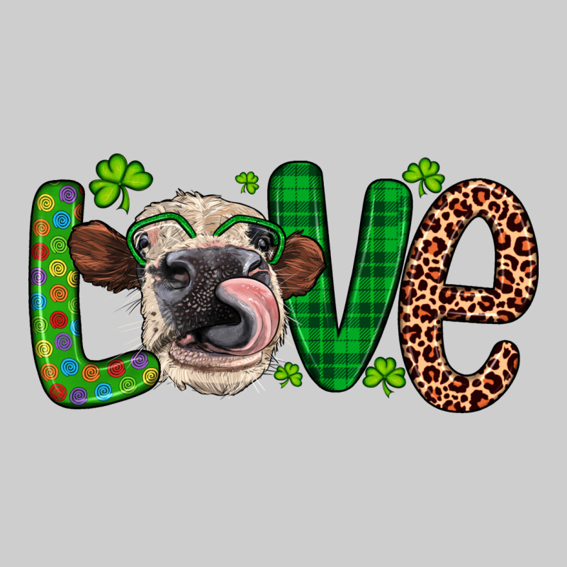 Western St. Patrick's Day Love Cow Premium Sweatshirt by Artiststas | Teevron