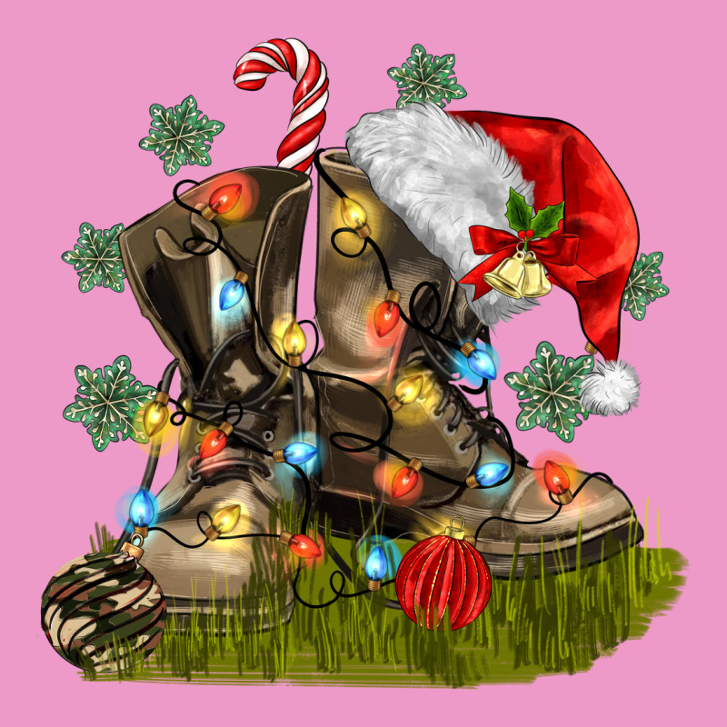 Christmas Soldier Veteran Boots Urban Hoodie by MaliasSmallBusiness | Teevron
