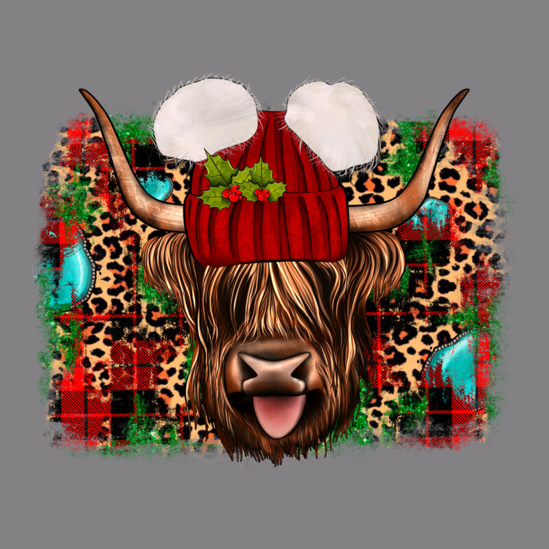 Highland Cow Christmas Heavyweight Hoodie by JahusDesignShop | Teevron