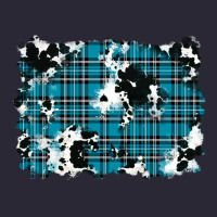 Winter Plaid Cowhide Pattern Background Vintage Tee | Teevron