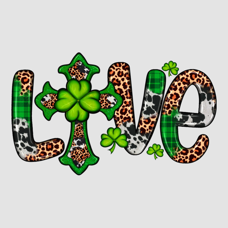 Western St. Patrick's Day Love Cross Premium Sweatshirt by Artiststas | Teevron