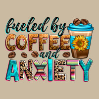 Fueled By Coffee And Anxiety Long Sleeve Tee | Teevron