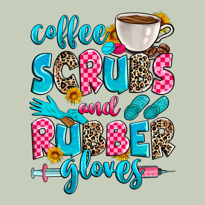 Coffee Scrubs And Rubber Gloves Long Sleeve Tee by Zillion Design Studio | Teevron