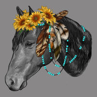 Black And White Western Horse Vintage Tee | Teevron