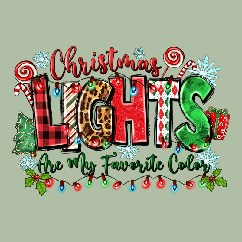 Christmas Lights Are My Favorite Color Urban Heavy Tee by Zillion Design Studio | Teevron
