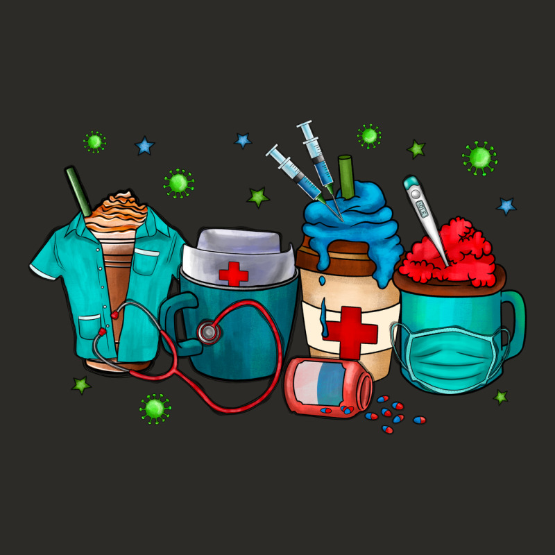Nurse Drink Coffee Heavy Core Tee by CowhideDigitalArt | Teevron