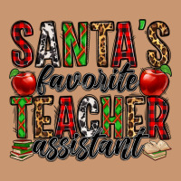 Santa's Favorite Teacher Assistant Heavyweight Hoodie | Teevron