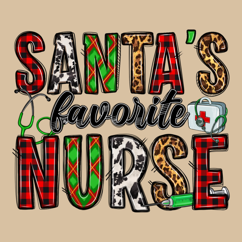Santa's Favorite Nurse Heavyweight Hoodie by Jasminsmagicworld | Teevron