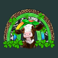 St Patricks Cow Rainbow Premium Sweatshirt | Teevron