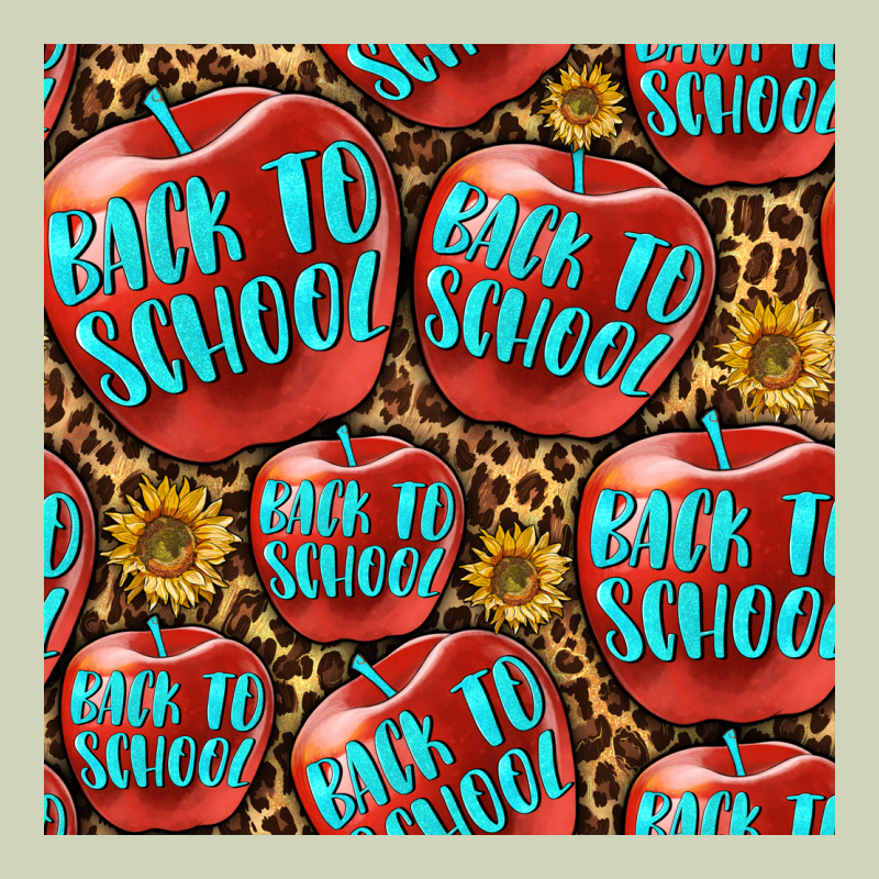 Back To School With Apple Seamless Pattern Heavyweight Hoodie by BundleAndBundleShop | Teevron