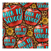 back to school with apple seamless pattern | Teevron