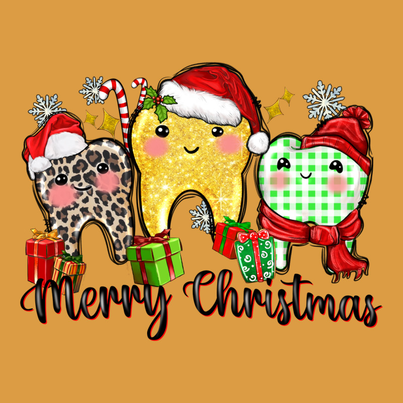Merry Christmas Tooth Urban Heavy Tee by Zillion Design Studio | Teevron