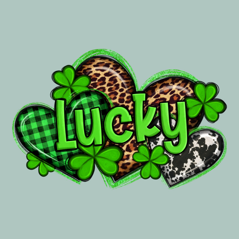 St Patricks Day Lucky Western Hearts Premium Sweatshirt by Artiststas | Teevron
