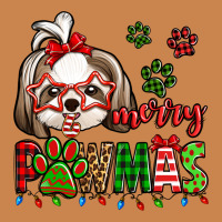 Merry Pawmas Christmas Shih Tzu Heavyweight Hoodie | Teevron