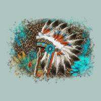 Indian Headress Sunflower Leopard Premium Sweatshirt | Teevron