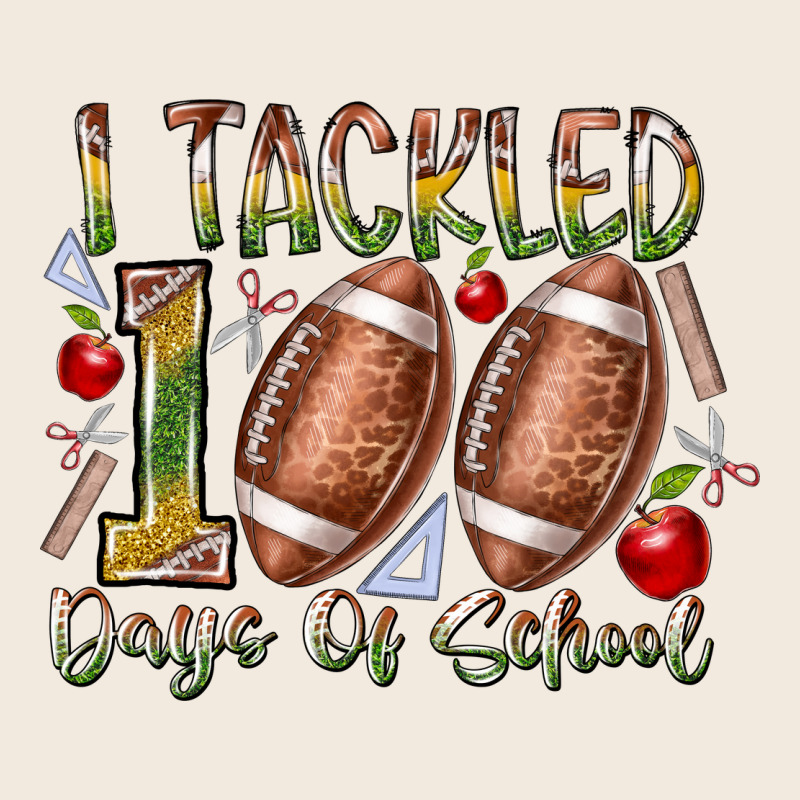 I Tackled 100 Days Of School Zipper Hoodie by RacoonDesign | Teevron