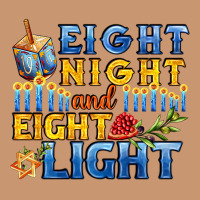 Eight Night And Eight Light For Hanukkah Heavyweight Hoodie | Teevron