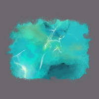 Turquoise Background Premium Sweatshirt | Teevron