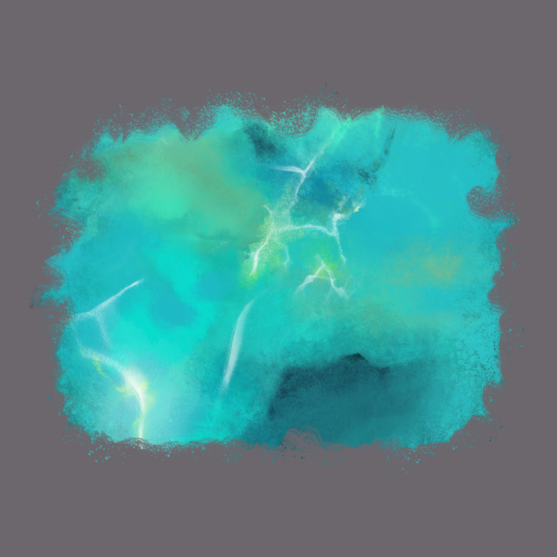 Turquoise Background Premium Sweatshirt by AdoDesignShop | Teevron