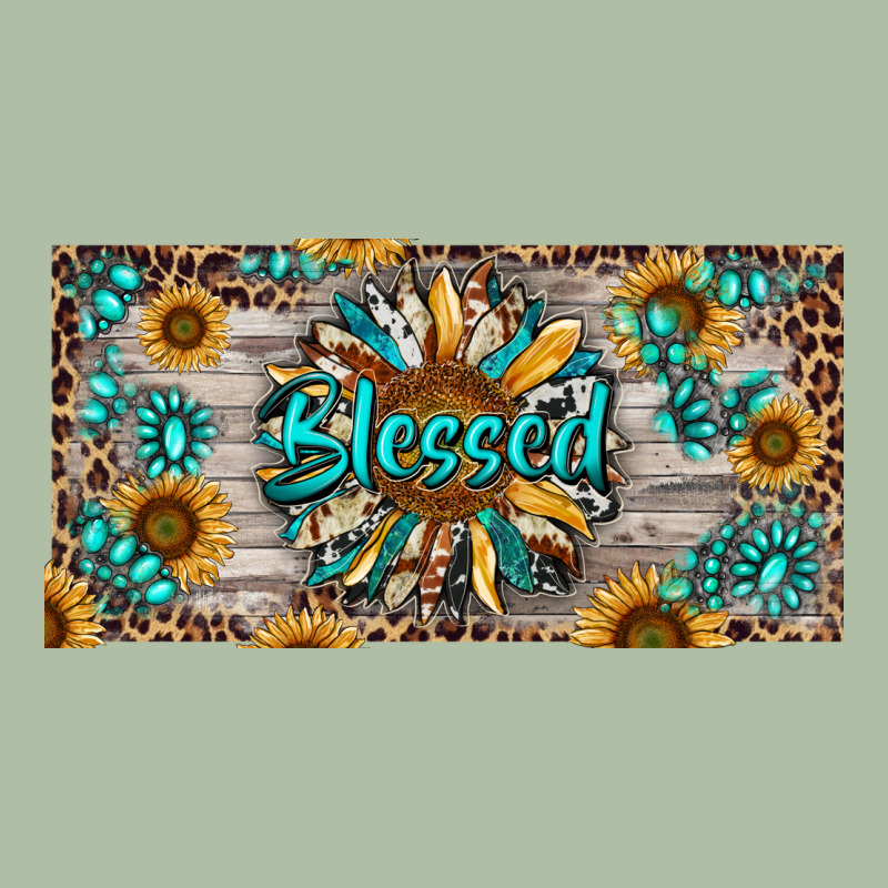 Blessed With Sunflower And Gemstone Urban Heavy Tee by RanaPortraitStore | Teevron