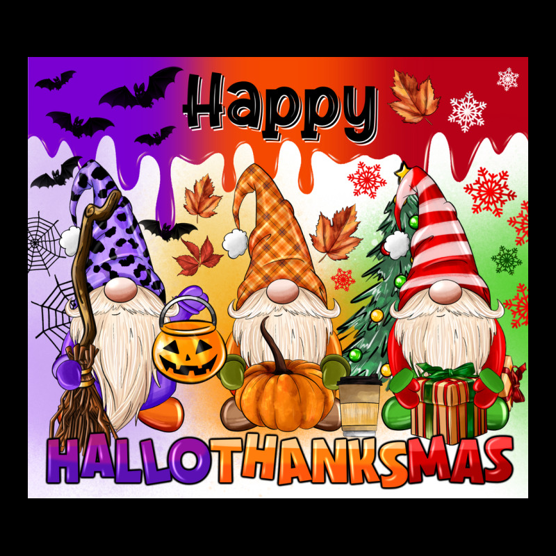Happy Hallothanksmas Gnomies Urban Hoodie by MaliasSmallBusiness | Teevron