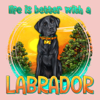 Life Is Better With A Labrador Urban Heavy Tee | Teevron