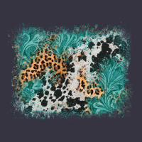 Cowhide Turquoise Leather Background Vintage Hoodie | Teevron
