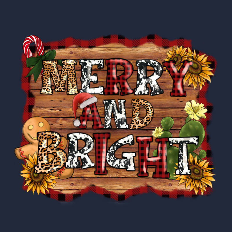 Merry And Bright Premium Sweatshirt by AdoDesignShop | Teevron