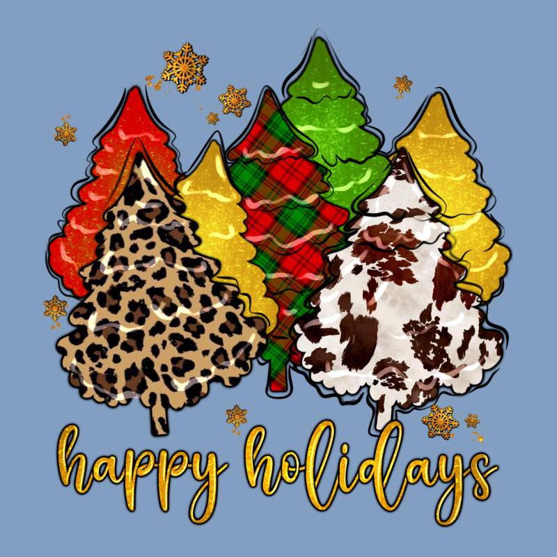 Happy Holidays With Christmas Tree Urban Hoodie by MaliasSmallBusiness | Teevron