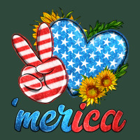 America With Heart Zipper Hoodie | Teevron