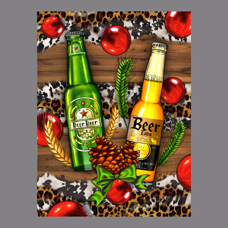 Beer Bottles With Wheat And Barley Heavyweight Hoodie by AdoDesignShop | Teevron