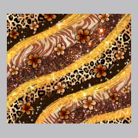 Melanin Leopard Glitter Long Sleeve Tee | Teevron
