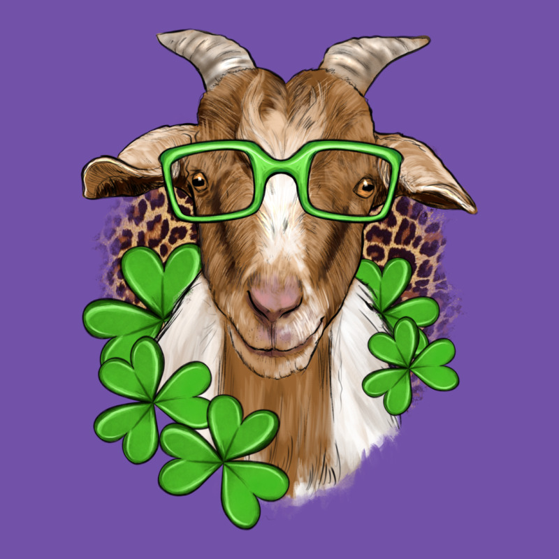 St Patricks Goat With Glasses Premium Sweatshirt by Artiststas | Teevron