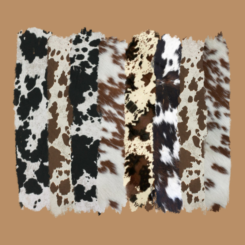 Cowhide Brushstroke Vintage Hoodie by AdoDesignShop | Teevron