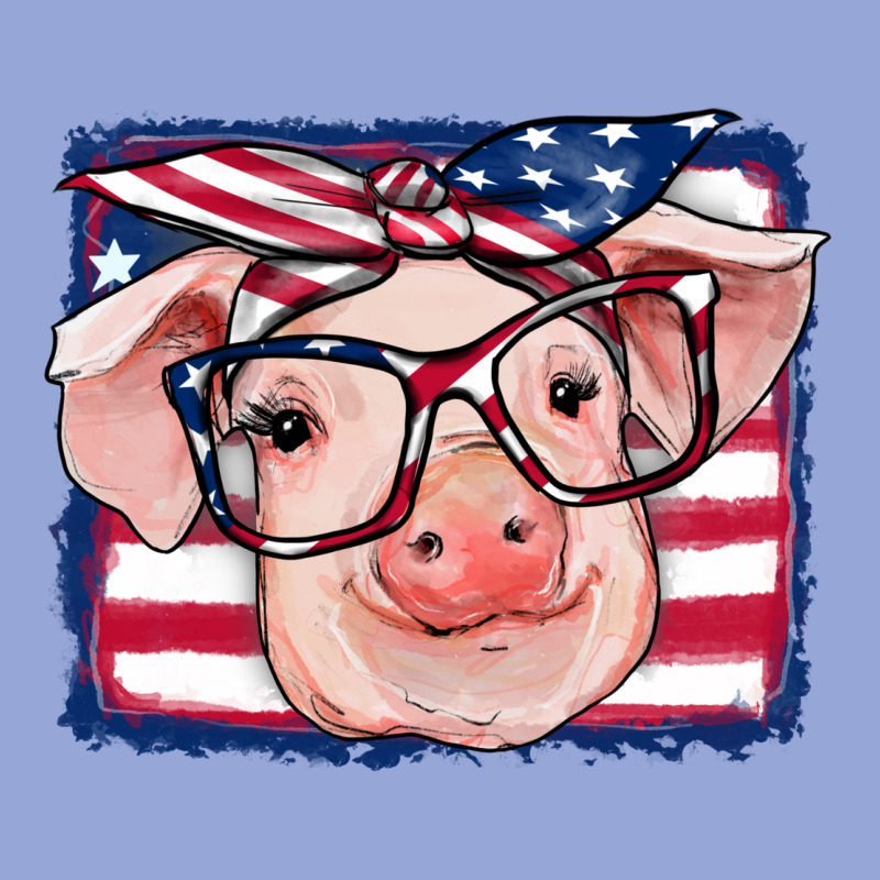 American Flag Pig Classic Tee by RanaPortraitStore | Teevron