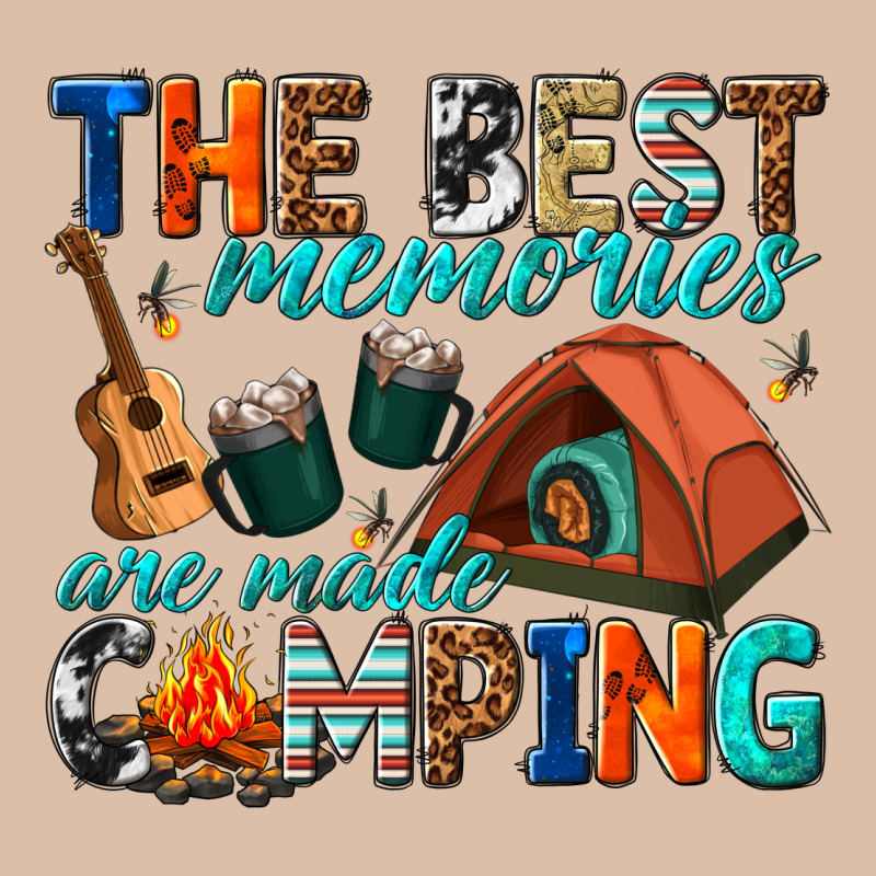 The Best Memories Are Made Camping Urban Heavy Tee by texasbilliewilder | Teevron