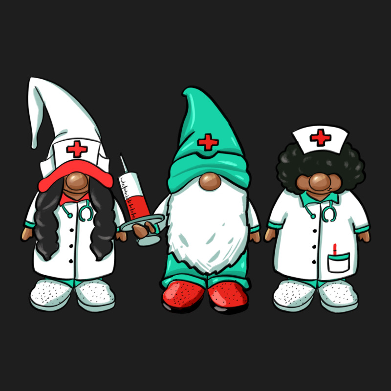 African American Nurse Gnomies Medical Gnomies Classic Tee by BarkalooDesign | Teevron