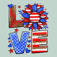 Love America Sunflower Zipper Hoodie | Teevron