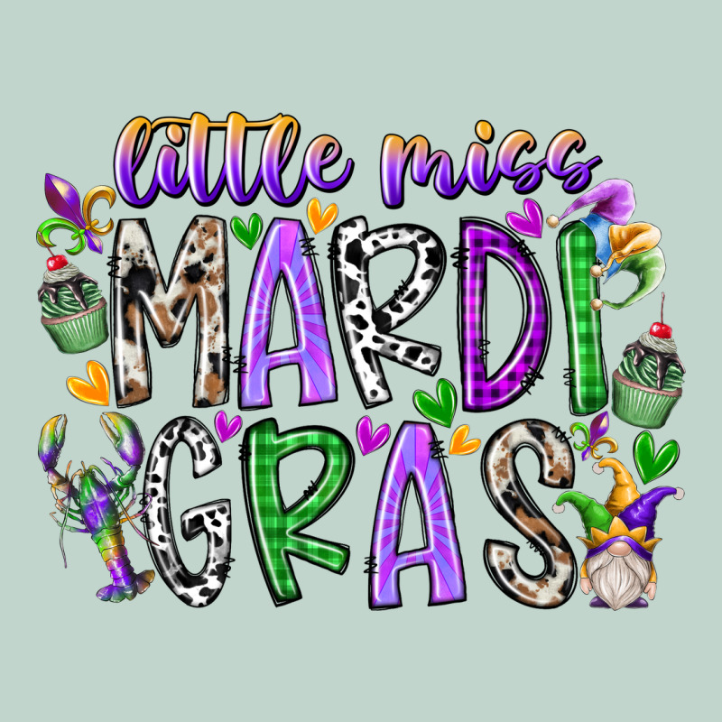 Little Miss Mardi Gras Zipper Hoodie by RacoonDesign | Teevron