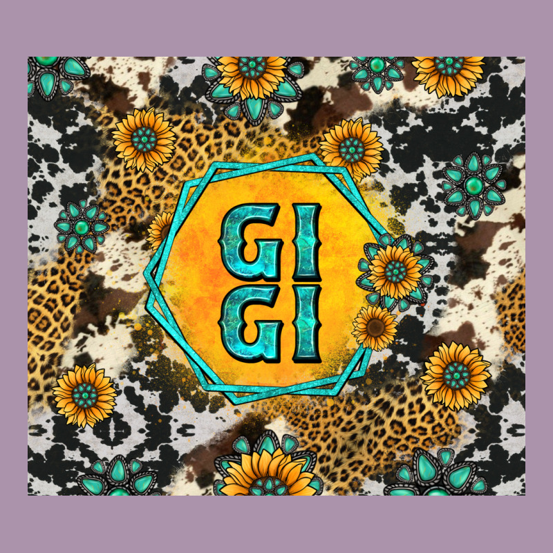 Gigi Sunflower Turquoise Heavyweight Hoodie by Jasminsmagicworld | Teevron