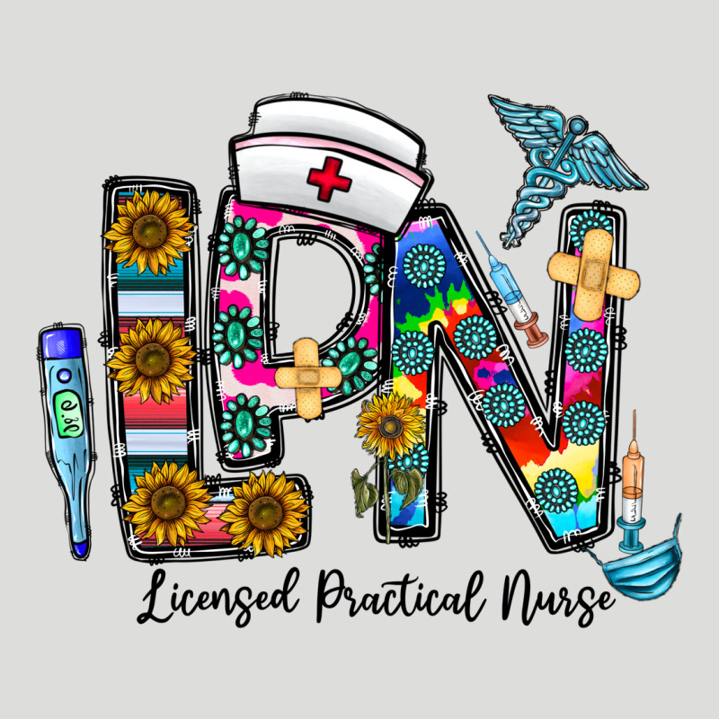 Lpn Licensed Practial Nurse Zipper Hoodie by CowhideDigitalArt | Teevron